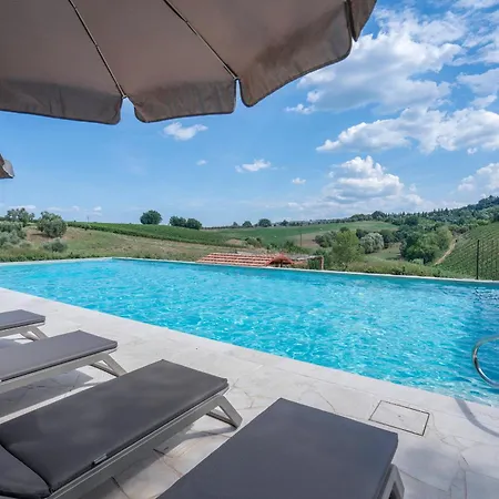 Апартаменты Pendolino Apartment, Garden, Pool, Montaione, Toscana